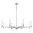 Savoy House Jasmine 8-Light Chandelier, Polished Nickel