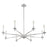 Savoy House Jasmine 8-Light Chandelier, Polished Nickel