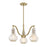 Savoy House Adams 3-Light Chandelier, Warm Brass