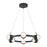 Savoy House Biscayne 12-Light LED Chandelier, Matte Black