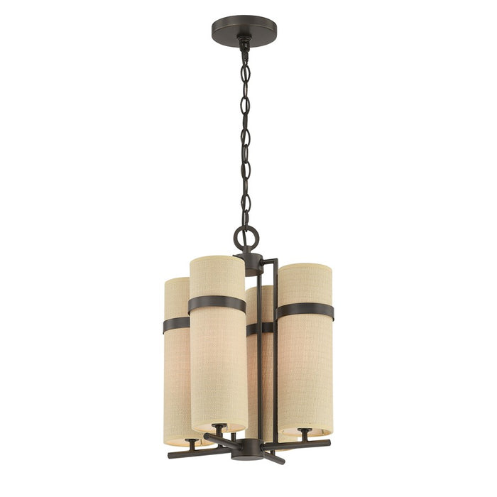 Savoy House Weston 4 Lt Chandelier, Mediterranean