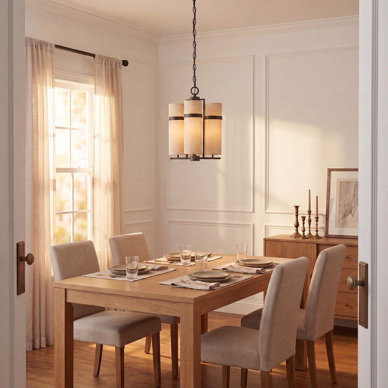 Savoy House Weston 4 Lt Chandelier, Mediterranean