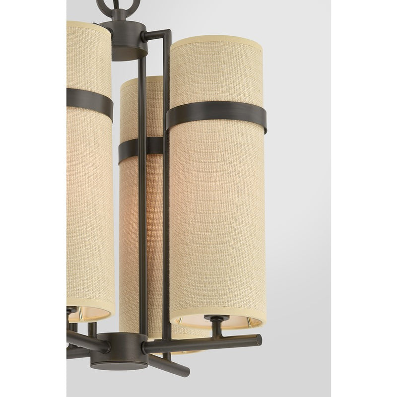 Savoy House Weston 4 Lt Chandelier, Mediterranean