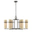Savoy House Weston 6 Lt Chandelier, Mediterranean - 1-4562-6-15