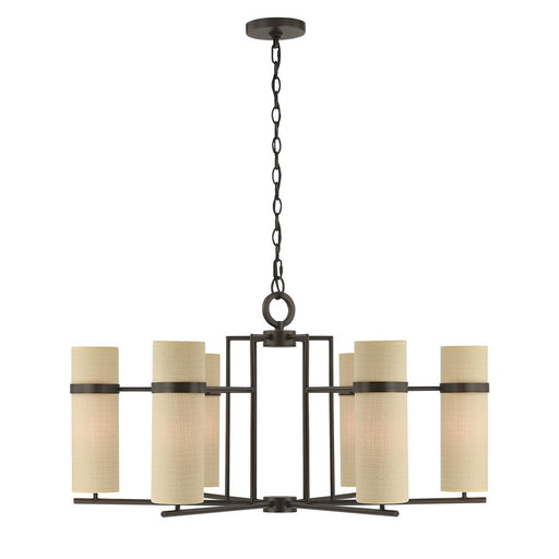 Savoy House Weston 6 Lt Chandelier, Mediterranean - 1-4562-6-15