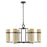 Savoy House Weston 6 Lt Chandelier, Mediterranean