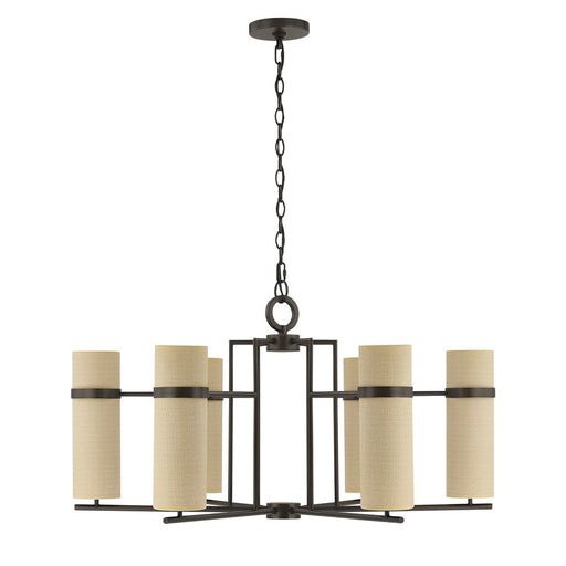 Savoy House Weston 6 Lt Chandelier, Mediterranean