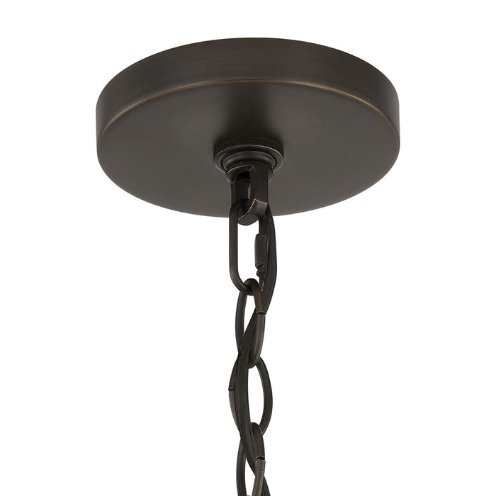 Savoy House Weston 6 Lt Chandelier, Mediterranean