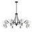 Savoy House Calgary 8-Light Chandelier, Matte Black