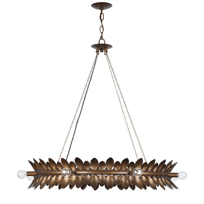 Savoy House Heiress 8-Light Chandelier, Patinated Bronze