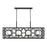 Savoy House Balfour 8 Light Linear Chandelier, Matte Black