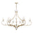 Savoy House Muse 12-Light Chandelier, French Gold/White Cashmere