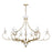 Savoy House Muse 12-Light Chandelier, French Gold/White Cashmere