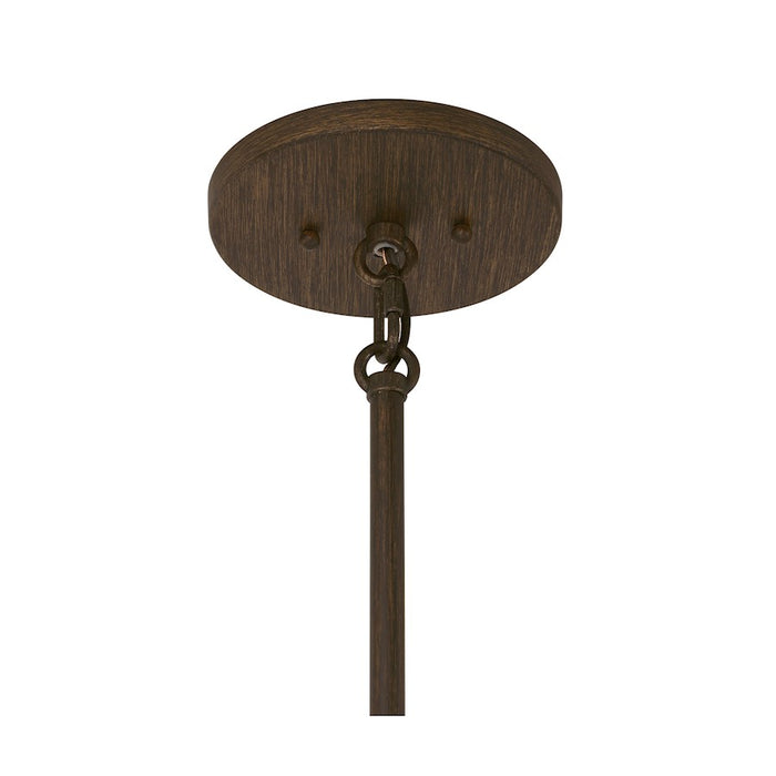 Savoy House Palisades 12 Light Chandelier, Bark