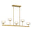 Essentials Falster 5 Light LED Linear Chandelier
