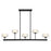 Savoy House Falster 5-Light LED Linear Chandelier, Matte Black