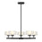 Savoy House Falster 5-Light LED Chandelier, Matte Black - 1-5409-5-89