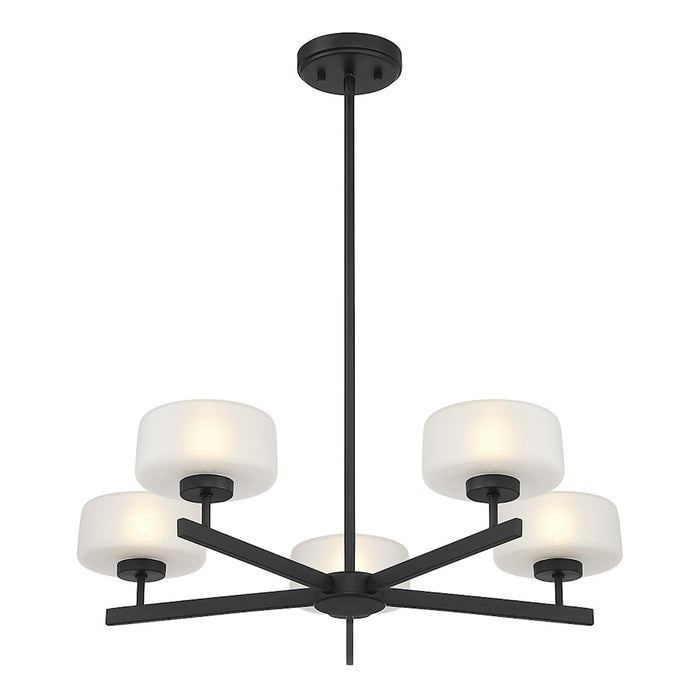 Savoy House Falster 5-Light LED Chandelier, Matte Black