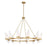 Savoy House Nouvel 12-Light Chandelier, Warm Brass