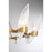 Savoy House Nouvel 12-Light Chandelier, Warm Brass