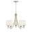 Savoy House Essentials Octave Lt Chandelier, Satin, Satin Nickel - 1-6032-5-SN