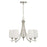 Savoy House Essentials Octave Lt Chandelier, Satin, Satin Nickel