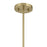 Savoy House Rosa 6 Lt Chandelier, White, Noble Brass