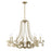 Savoy House Lombard 8 Light Chandelier, Noble Brass - 1-6097-8-127