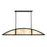 Savoy House Legacy 4-Light Linear Chandelier, Matte Black