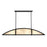 Savoy House Legacy 4-Light Linear Chandelier, Matte Black - 1-6219-4-89