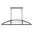 Savoy House Legacy 4-Light Linear Chandelier, Matte Black