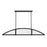 Savoy House Legacy 4-Light Linear Chandelier, Matte Black