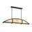 Savoy House Legacy 4-Light Linear Chandelier, Matte Black