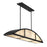 Savoy House Legacy 4-Light Linear Chandelier, Matte Black
