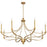 Savoy House Preserve 8-Light Chandelier, Warm Brass