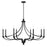 Savoy House Preserve 8-Light Chandelier, Matte Black - 1-6415-8-89