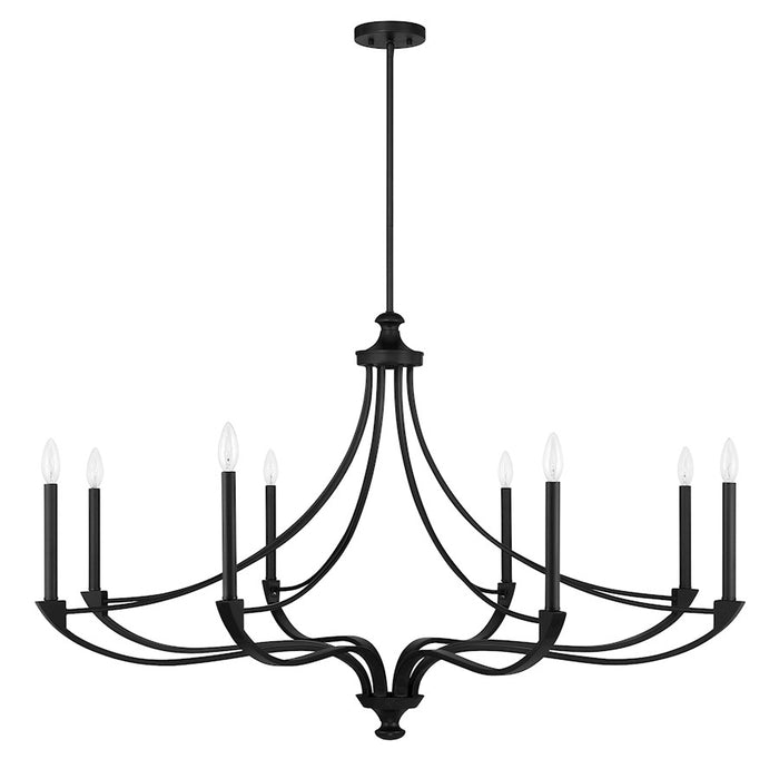 Savoy House Preserve 8-Light Chandelier, Matte Black