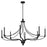 Savoy House Preserve 8-Light Chandelier, Matte Black