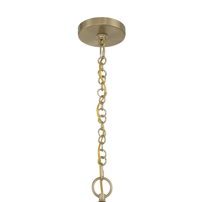 Savoy House Jeanette 4 Lt Chandelier, Noble Brass