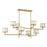 Savoy House Mariquita 8 Light Chandelier, Spun Gold