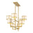 Savoy House Mariquita 8 Light Chandelier, Spun Gold
