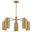 Savoy House Lio 5-Light Chandelier, Noble Brass