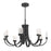 Savoy House Kahn 9-Light LED Chandelier, Matte Black