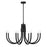 Savoy House Sorrento 8-Light Chandelier, Matte Black - 1-6680-8-89