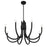 Savoy House Sorrento 8-Light Chandelier, Matte Black