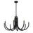 Savoy House Sorrento 8-Light Chandelier, Matte Black