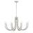 Essentials Sorrento 8 Light Chandelier, Satin Nickel - 1-6680-8-SN