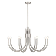 Savoy House Sorrento 8-Light Chandelier, Satin Nickel - 1-6680-8-SN