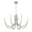 Savoy House Sorrento 8-Light Chandelier, Satin Nickel