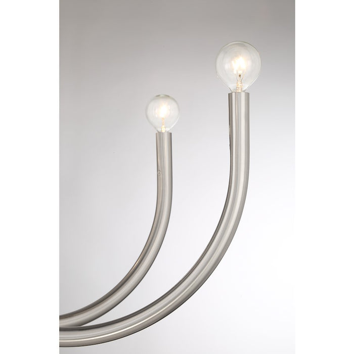 Savoy House Sorrento 8-Light Chandelier, Satin Nickel